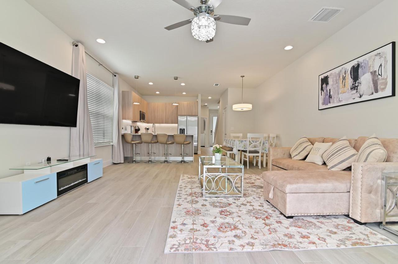 New Modern & Spacious Townhouse Near Disney - 4Br And 3Fb Орландо Екстериор снимка